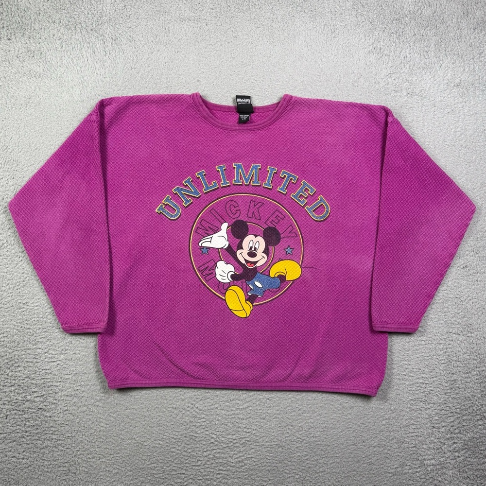 Vintage 90s Disney Mickey Mouse sweatshirt‎ - Picture 2 of 5